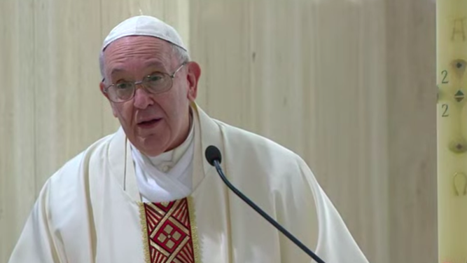 Misa del Papa en Santa Marta