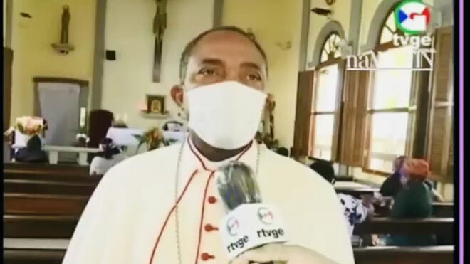 Monseñor Edjand Mayé: la Virgen María “le ha quitado la corona al coronavirus”