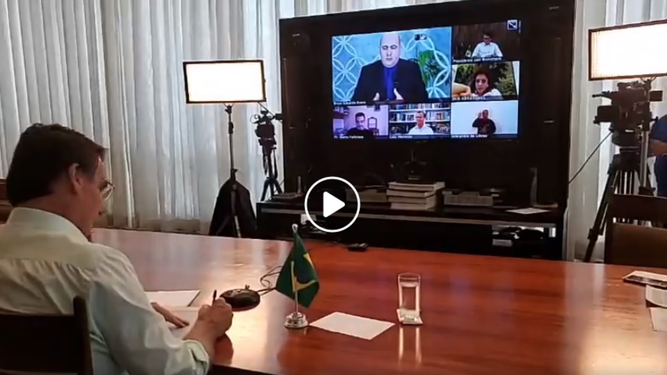 Bolsonaro y el TV pública brasileña