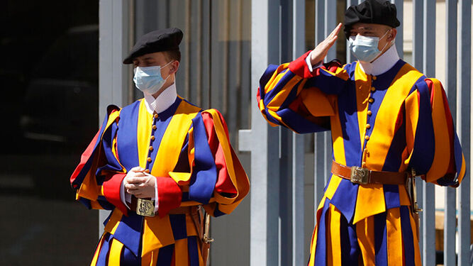 Guardia Suiza en pandemia