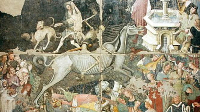 "Triunfo de la muerte", maestro del Triunfo de la muerte