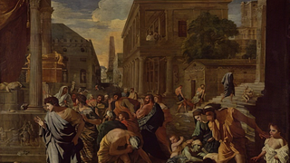 "La peste en Ashdod", por Nicolas Poussin