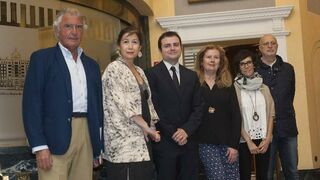 Isaac Benzaquén, a la izquierda