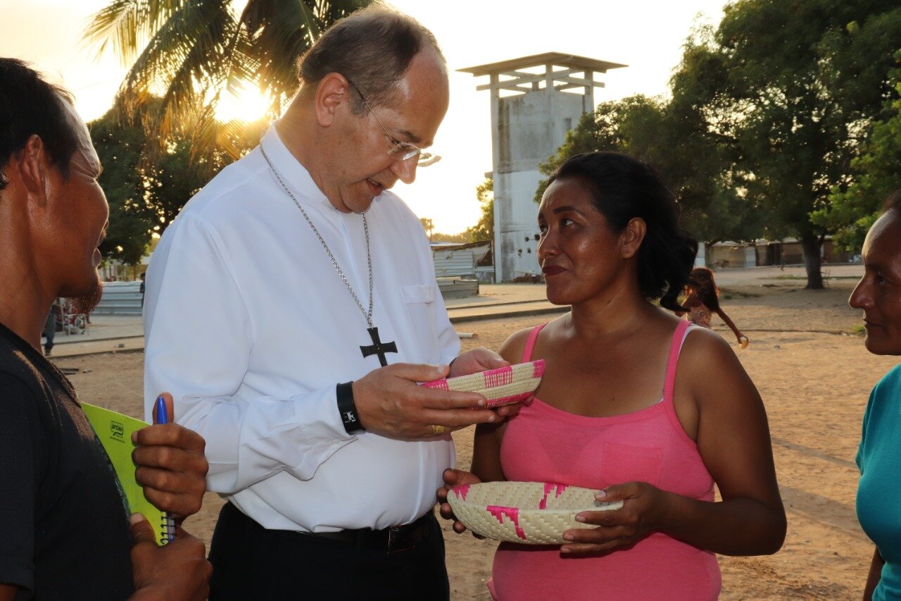 Mons. Walmor, presidente de la CNBB, visita ka-ubanoko