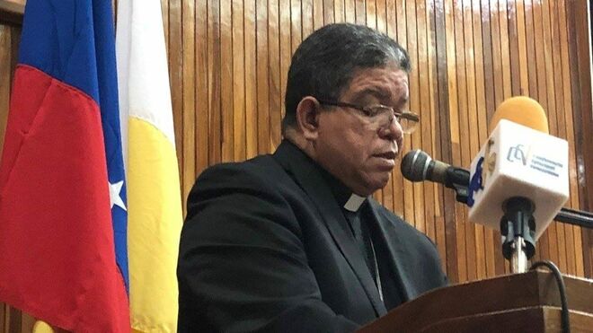 Monseñor José Luis Azuaje, Presidente de la Conferencia Episcopal Venezolana