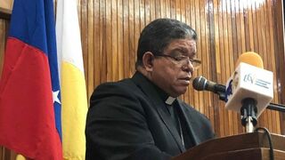 Monseñor José Luis Azuaje, Presidente de la Conferencia Episcopal Venezolana