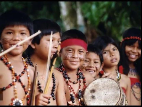 Niños indígenas venezolanos