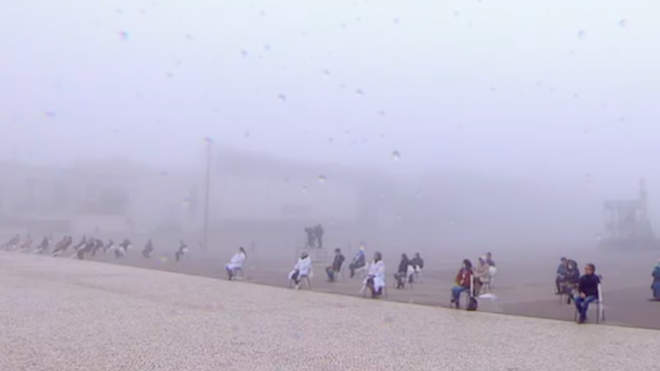 Fátima, 2020: la 'Mujer vestida de sol' surgió entre la niebla y la 'saudade' de los peregrinos ausentes