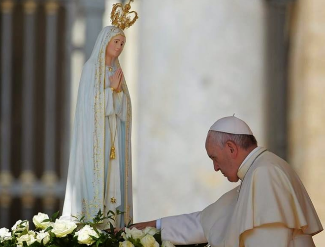 Francisco: "Bajo la protección de Nuestra Señora de Fátima, los ...