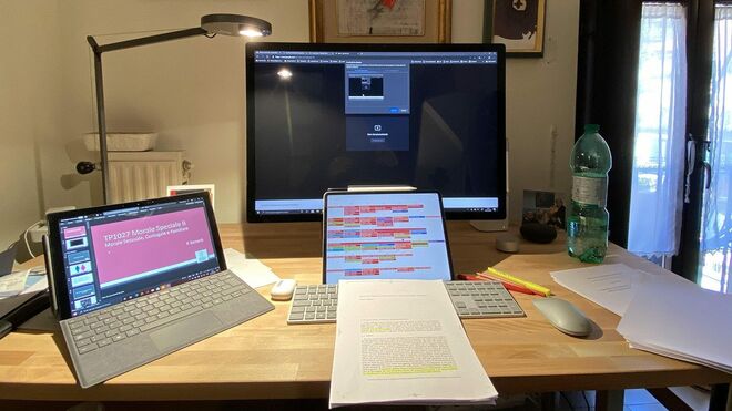 Educación a distancia impuesta por el COVID-19