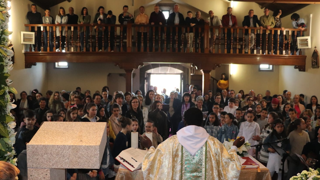 Vida parroquial en pueblos de Galicia