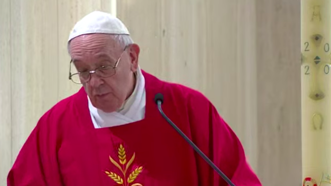 El Papa, hoy