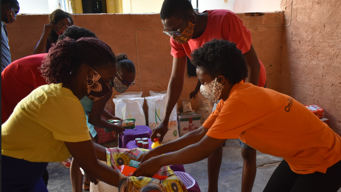Ayuda de Menos Unidas en Angola