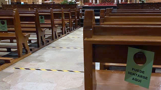 Desescalada en los templos