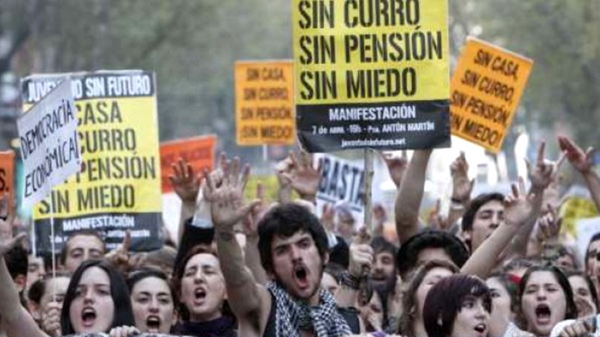 Juventud sin futuro. Madrid, 15M