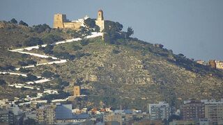 Castillo y ermita de la Virgen en Cullera