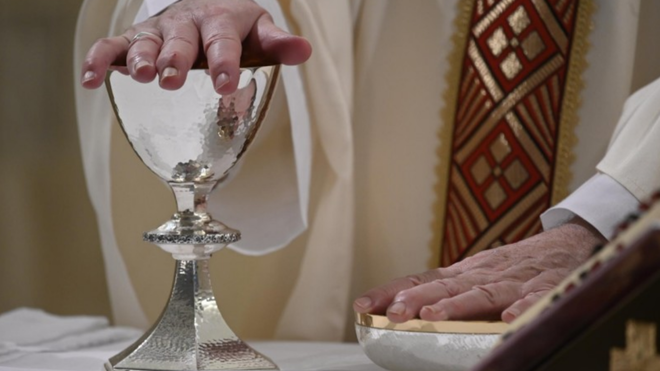 El Papa, en Santa Marta