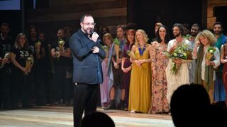 Toño Casado, en el estreno de '33 El Musical'