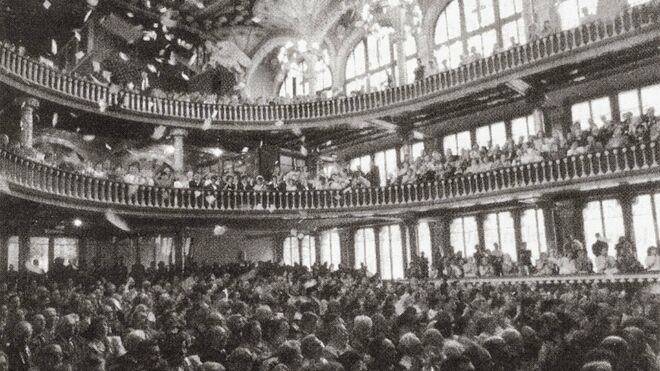 Octavillas en Els Fets del Palau de la Música, el 19 de mayo de 1960
