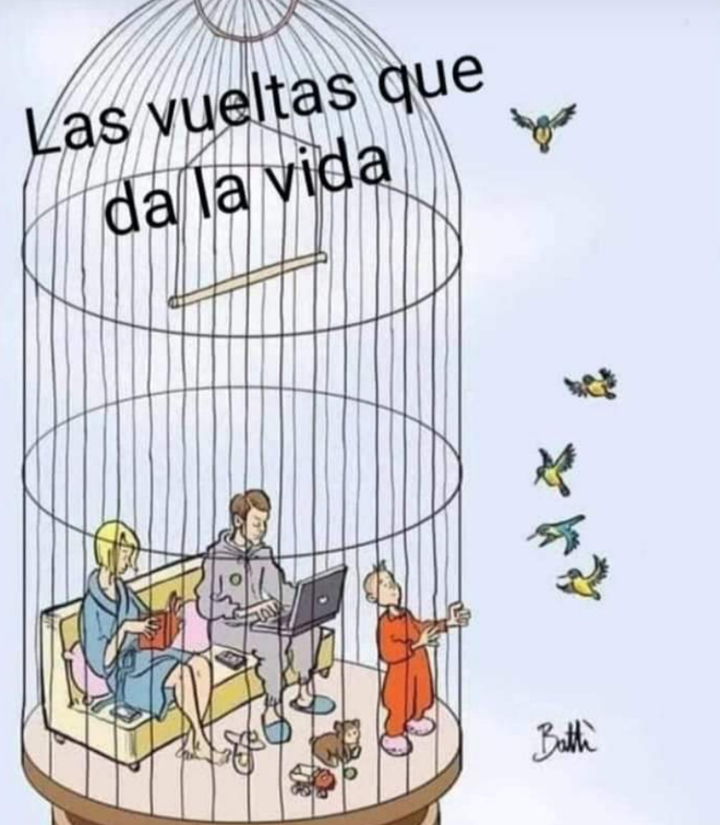 En la jaula vivíamos nosotros