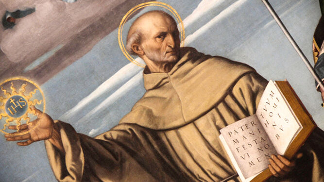 San Bernardino de Siena: patrón de anunciantes, publicistas y medios de comunicación