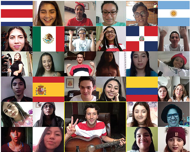 Ciberencuentro Internacional de Jóvenes de Scholas
