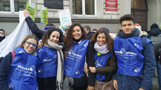 Jóvenes de Manos Unidas, por el clima