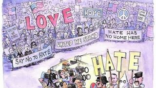 Amor y odio en las calles