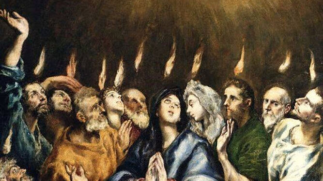 Pentecostés. El Greco