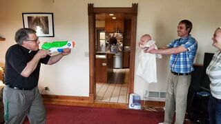 Bautismo a distancia (social)