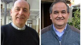 Mons. Gonzalo Bravo Álvarez y Mons. Julio Larrondo Yáñez