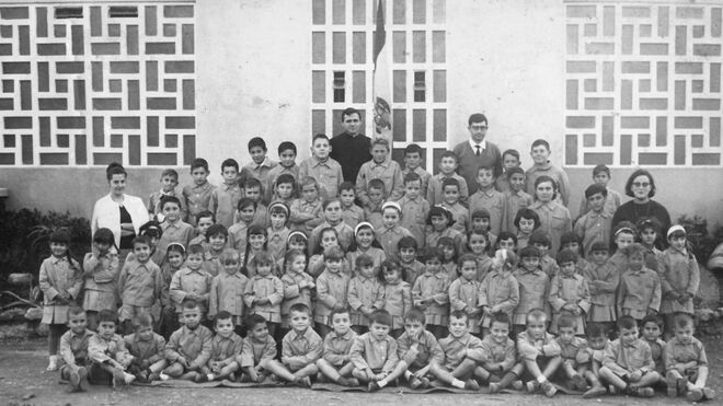 Primera promoción del colegio.