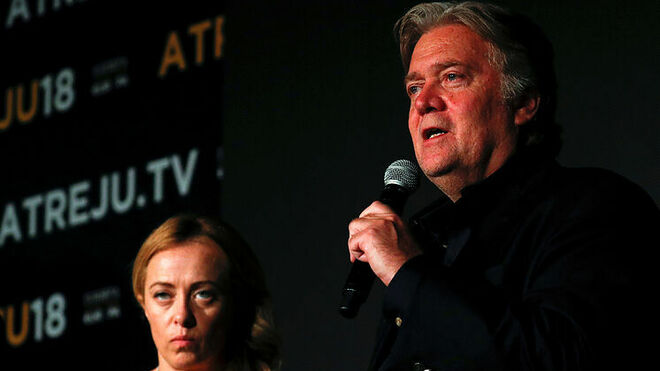 Steve Bannon, el ex-estratega de Trump