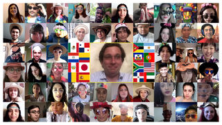 José Luis Martínez-Almeida en el X Ciberencuentro Mundial de Jóvenes organizado por Scholas