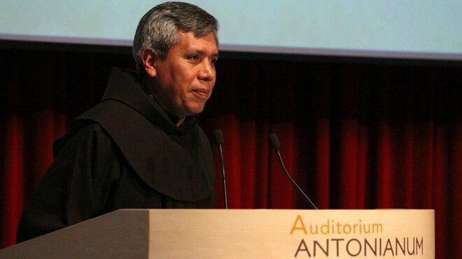 Agustín Hernández Vidales, Rector Magnífico de la Pontificia Universidad Antonianum