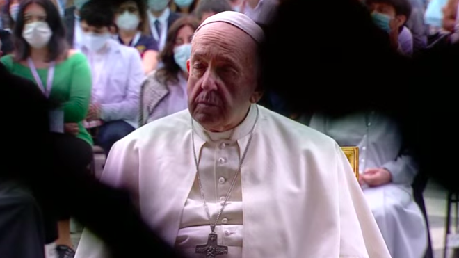 "Haz que Dios nos libere de esta terrible epidemia, y que la vida pueda reanudar su curso normal con serenidad"