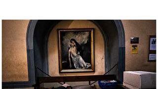 Un descanso para los sin techo en la iglesia de Santa Anna de Barcelona