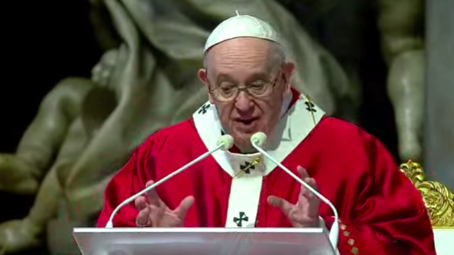 Francisco invita a la Iglesia a volver a Pentecostés