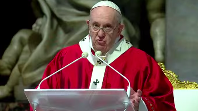 Homilía del Papa en San Pedro
