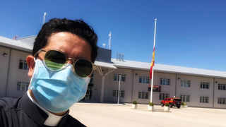 Juan Carlos Pinto, capellán castrense