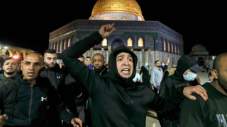 Los grupos de judíos radicalizados, en la mezquita de Al Aqsa de Jerusalén