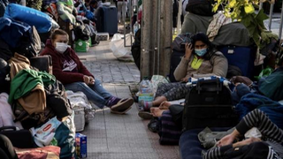Los vulnerables de la emergencia en Chile
