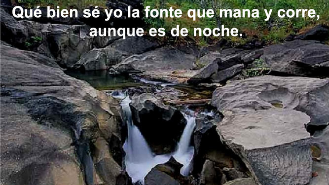 San Juan de la Cruz y la fuente