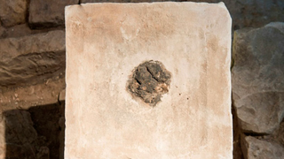 Residuo con compuestos de cannabis en un altar de Tel Arad