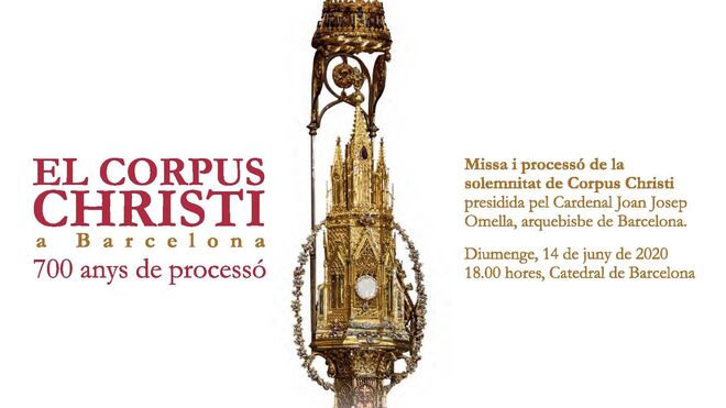 Se cumplen 700 años de la primera procesión del Corpus en Barcelona