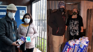 Acciones de solidaridad en la Iglesia de Concepción, ante la pandemia. Chile