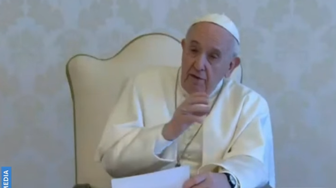 El Papa, con Scholas