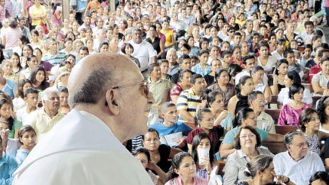 Misionero español en San Pedro Sula