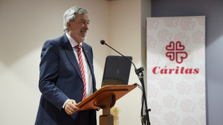 Luis Hernández Vozmediano, directos de Cáritas Madrid