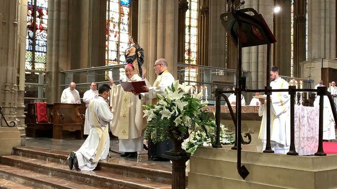 Elizalde: “vas a ser un sacerdote desde un carisma que va a enriquecer nuestro presbiterio.”